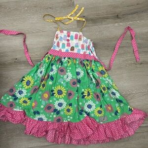 Eleanor Rose halter dress